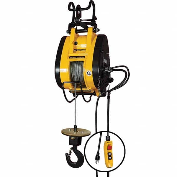 OZ Lifting Products - Electric Hoists Type: Wire Rope Hoist Load Capacity (Ton): 0.5 - Caliber Tooling