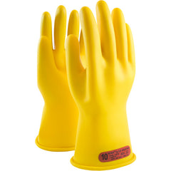 ‎170-0-11/10.5 Novax Gloves - Novax Insulating Glove - Class 0 - 11 In. - Yellow - Straight Cuff - Exact Industrial Supply