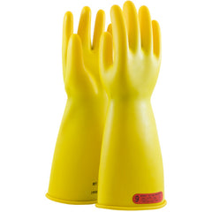 ‎170-0-14/10 - Novax - Natural Rubber Insulating Glove - Class 0 - 14″ - Yellow - Straight Cuff