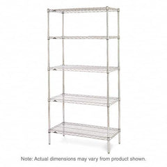 Metro - 2,000 Lb Capacity 5 Shelf Wire Shelving - Starter Unit - Caliber Tooling