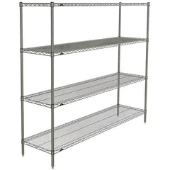 Metro - 2,000 Lb Capacity 4 Shelf Wire Shelving - Starter Unit - Caliber Tooling