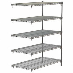 Metro - 2,000 Lb Capacity 5 Shelf Wire Shelving - Add-On Unit - Caliber Tooling