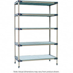 Metro - Plastic Shelving Type: Structural Plastic Open Shelving Shelf Capacity (Lb.): 2,000 - Caliber Tooling