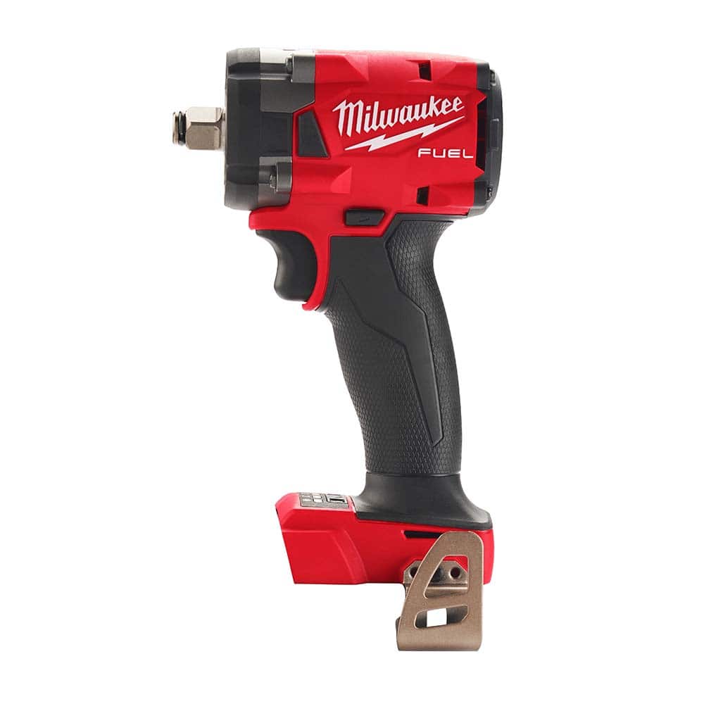 Milwaukee Tool - Cordless Impact Wrenches & Ratchets Voltage: 18.00 Drive Size (Inch): 1/2 - Caliber Tooling