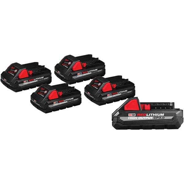 Milwaukee Tool - 18 Volt Lithium-Ion Power Tool Battery - Caliber Tooling