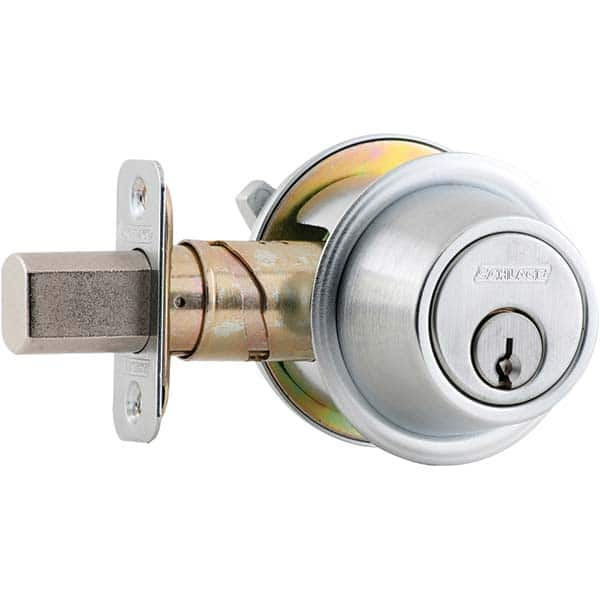 Schlage - Deadbolts Type: One-Way Deadbolt Door Thickness Range: 1-5/8-1-7/8 - Caliber Tooling