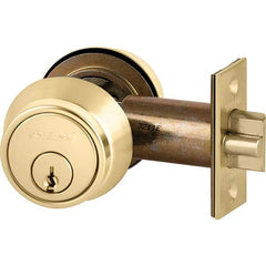 Schlage - Deadbolts Type: Deadlocking Latch Door Thickness Range: 1-1/2-1-3/4 - Caliber Tooling