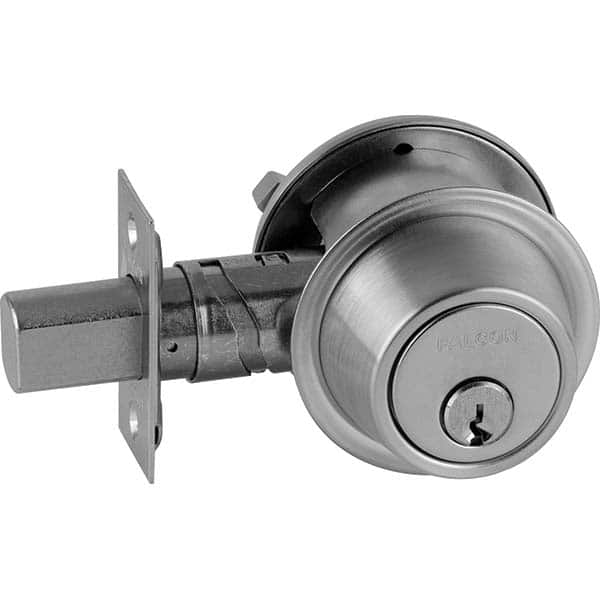 Falcon - Deadbolts Type: Classroom Deadbolt Door Thickness Range: 1-5/8-2 - Caliber Tooling