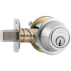 Schlage - Deadbolts Type: Single Cylinder Door Thickness Range: 1-3/8 - 1-7/8 - Caliber Tooling