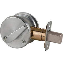 Schlage - Deadbolts Type: Single Cylinder Door Thickness Range: 1-5/8-2 - Caliber Tooling