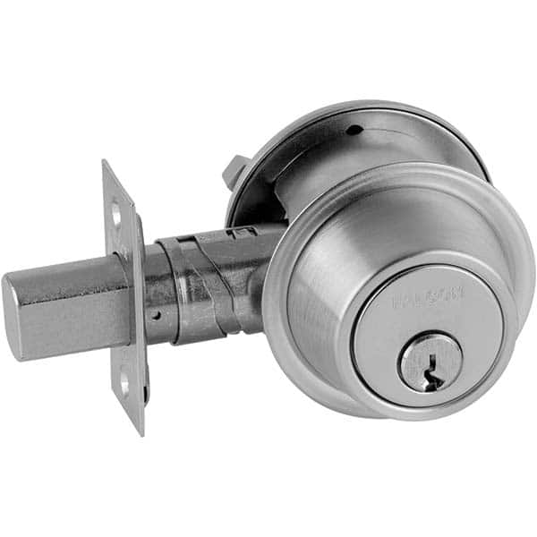 Falcon - Deadbolts Type: Single Cylinder Door Thickness Range: 1-5/8-2 - Caliber Tooling