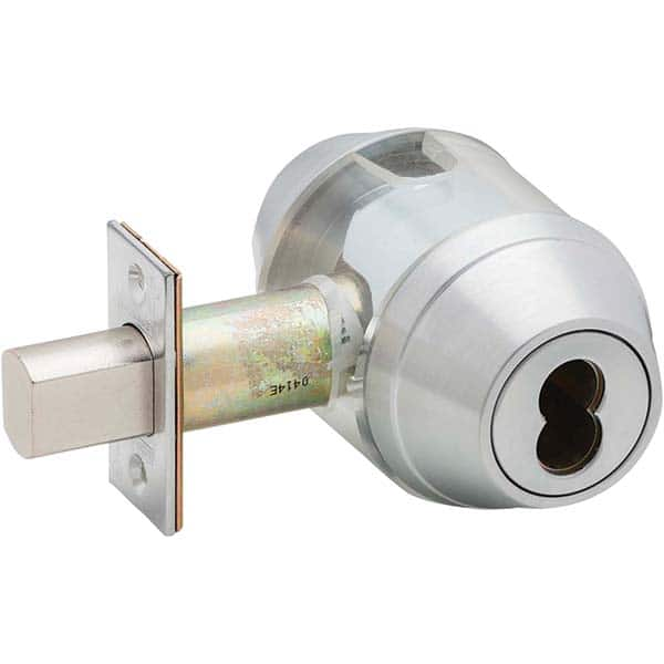 Schlage - Deadbolts Type: Double Cylinder Door Thickness Range: 1-5/8-2 - Caliber Tooling