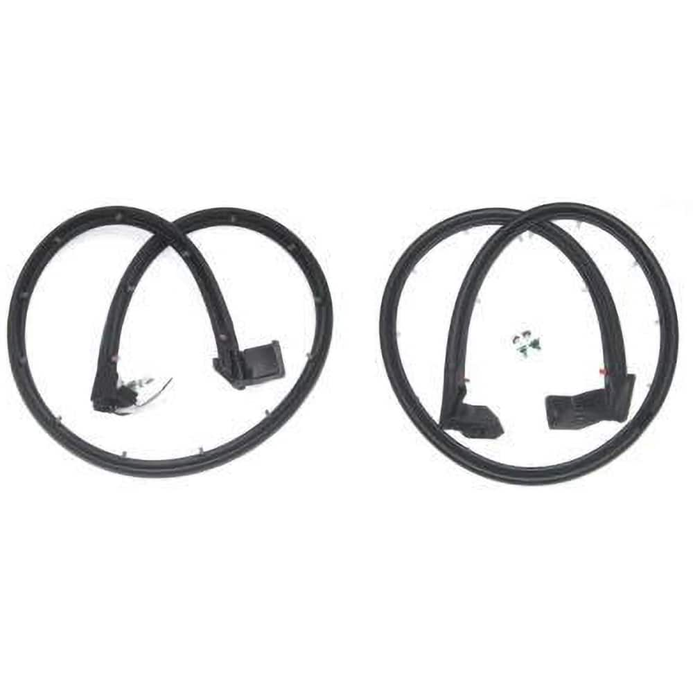 Fairchild Industries - Automotive Replacement Parts; Type: Door Seal Kit ; Application: 1997-2006 Jeep Wrangler Door Seal Kit replaces OEM# 5017011AB; 5017010AB - Exact Industrial Supply