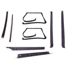 Fairchild Industries - Automotive Replacement Parts; Type: T-Top Seal Kit ; Application: 82-92 Chevrolet Camaro 8 pc T-Top Seal Kit (plastic drip rails) replaces OEM# 10198353; 10198352; 10165495; 10165494; 10165496; 10165496; 10198231; 10198230; 2062361 - Exact Industrial Supply