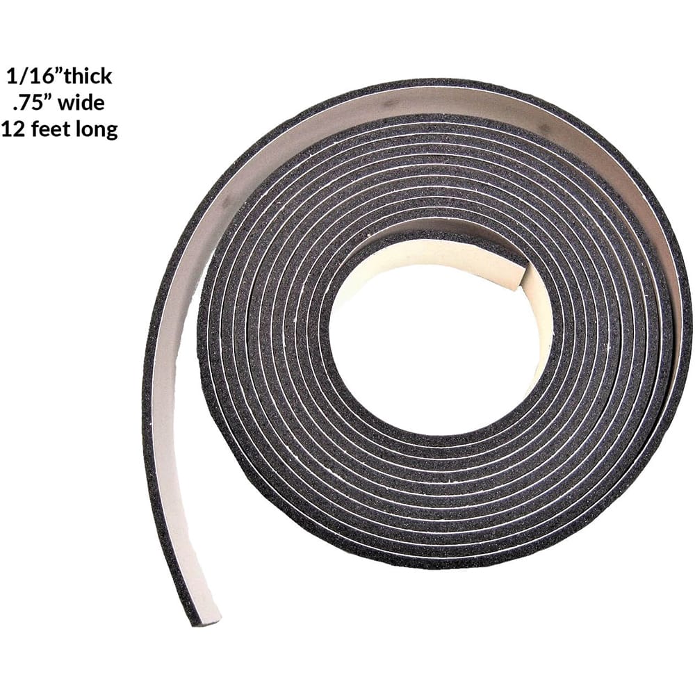 Fairchild Industries - Automotive Replacement Parts; Type: Foam Tape ; Application: 1965-1965 Ford Mustang Convertible Foam Tape Top, On Weatherstrip - Exact Industrial Supply