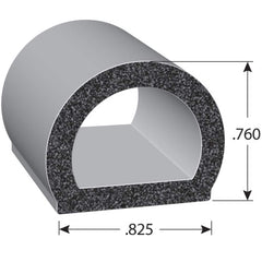 Fairchild Industries - Automotive Replacement Parts; Type: Rubber Seal ; Application: EPDM Sponge rubber seal with PSA Tape - Exact Industrial Supply