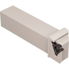 Kyocera - Indexable Grooving Toolholders; Internal or External: External ; Toolholder Type: NonFace Grooving ; Hand of Holder: Left Hand ; Maximum Depth of Cut (mm): 4.00 ; Minimum Groove Width (mm): 0.33 ; Maximum Groove Width (mm): 3.00 - Exact Industrial Supply