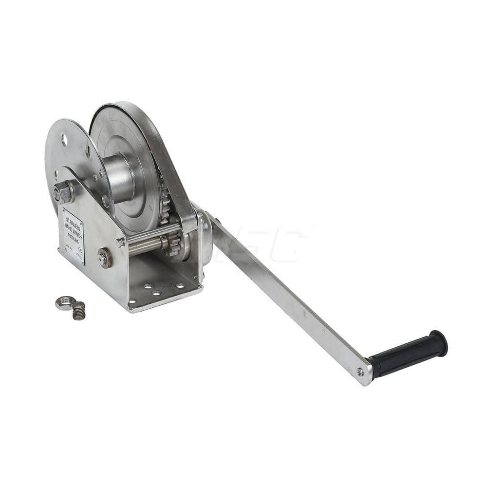 SS Hand Winch 1800 Lb.