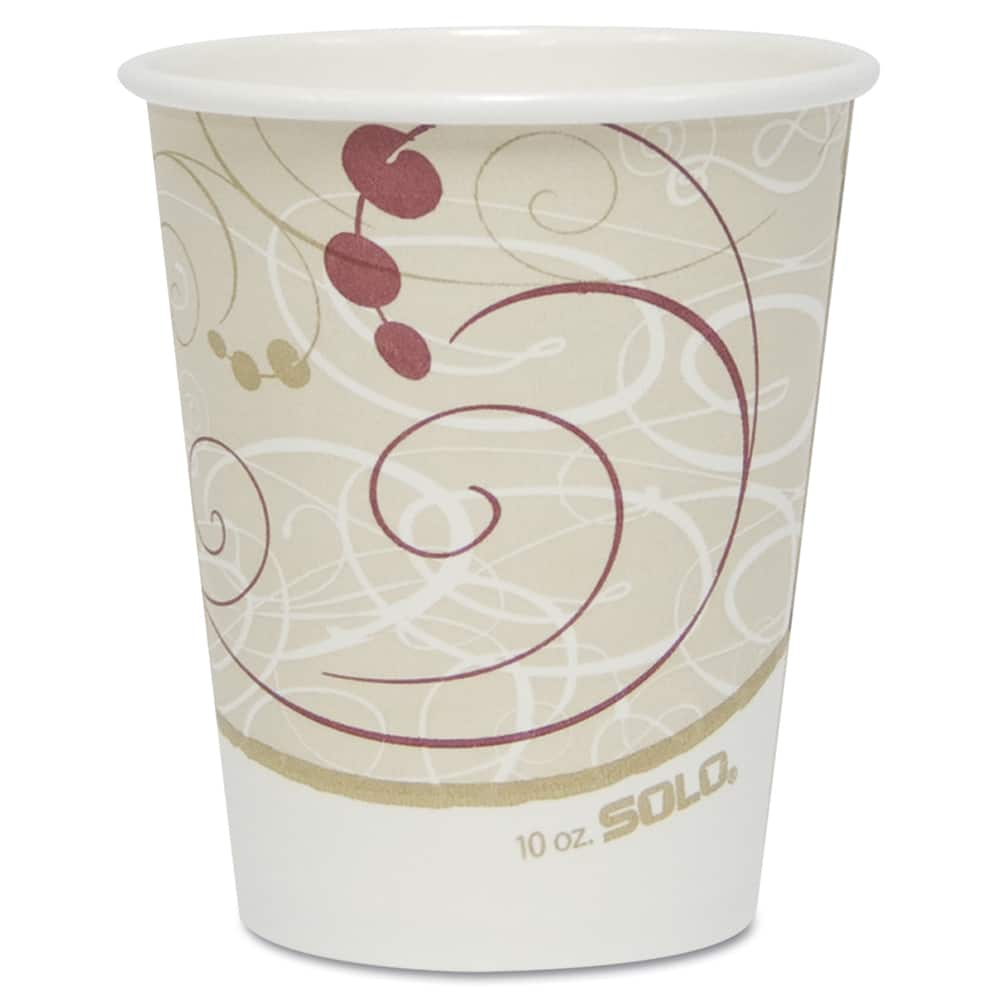 DART - Paper & Plastic Cups, Plates, Bowls & Utensils; Breakroom Accessory Type: Paper Cups ; Breakroom Accessory Description: Cups-Hot Drink; Paper ; Color: Beige - Exact Industrial Supply