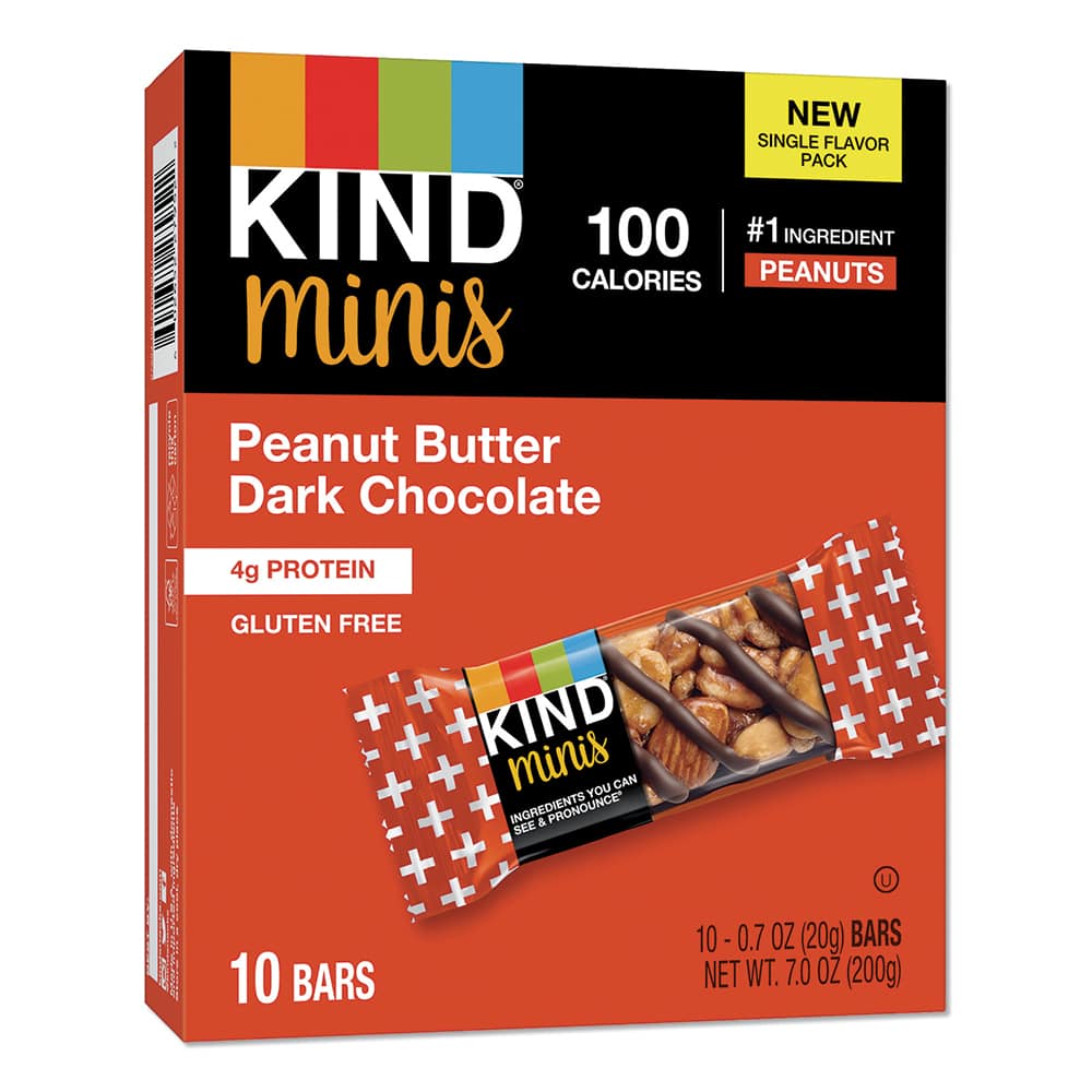 KIND - Snacks, Cookies, Candy & Gum; Breakroom Accessory Type: Nutrition Bar ; Breakroom Accessory Description: Food-Nutrition Bar - Exact Industrial Supply