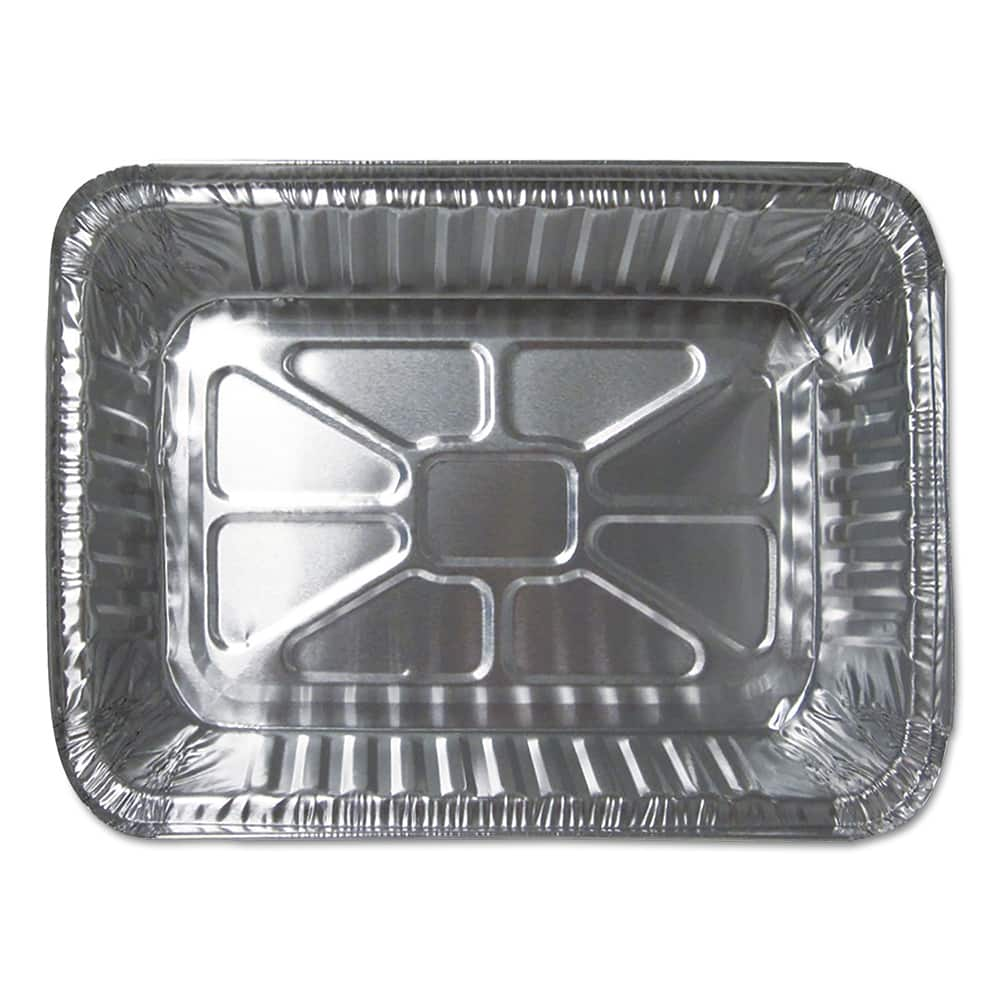 Durable Packaging - Food Containers; Type: Container ; Shape: Rectangular ; Volume Range: Smaller than 64 oz. ; Height (Decimal Inch): 2.000000 ; Diameter/Width (Decimal Inch): 8.6875 ; Length (Decimal Inch): 6.1250 - Exact Industrial Supply