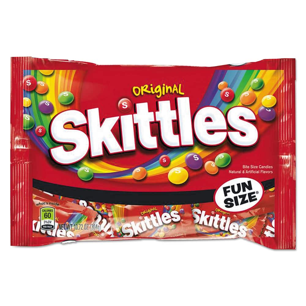 Skittles - Snacks, Cookies, Candy & Gum; Breakroom Accessory Type: Candy ; Breakroom Accessory Description: Food-Candy - Exact Industrial Supply