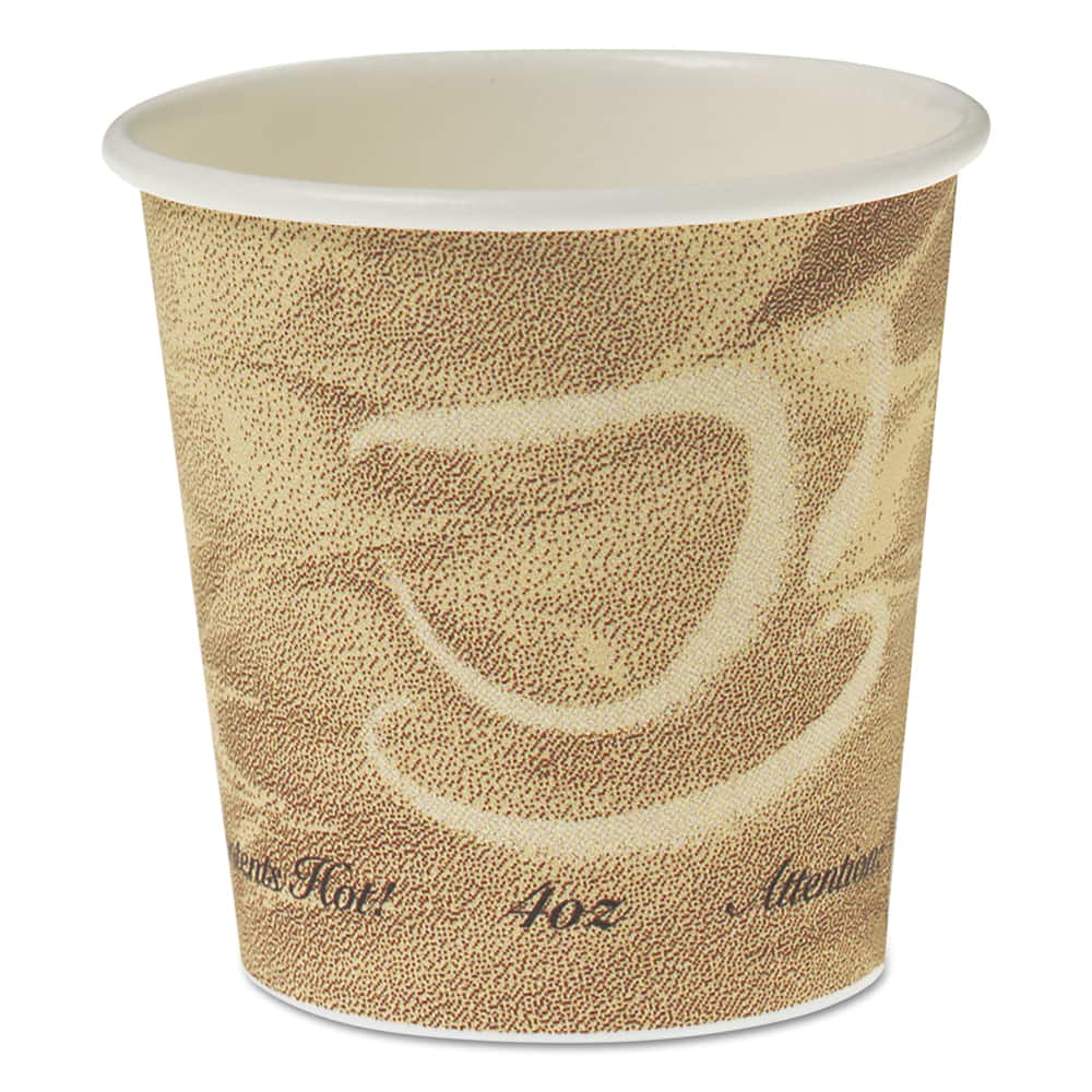 DART - Paper & Plastic Cups, Plates, Bowls & Utensils; Breakroom Accessory Type: Paper Cups ; Breakroom Accessory Description: Cups-Hot Drink; Paper ; Color: Brown - Exact Industrial Supply