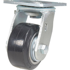 Vestil - Standard Casters; Mount: With Holes ; Style: Swivel ; Wheel Diameter: 4 (Inch); Wheel Width: 2 (Inch); Overall Height (Inch): 5-9/16 ; Load Capacity (Lb.): 551.000 - Exact Industrial Supply