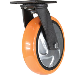 Vestil - Standard Casters; Mount: With Holes ; Style: Swivel ; Wheel Diameter: 8 (Inch); Wheel Width: 2 (Inch); Overall Height (Inch): 9-1/2 ; Load Capacity (Lb.): 925.000 - Exact Industrial Supply