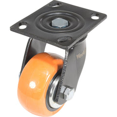 Vestil - Standard Casters; Mount: With Holes ; Style: Swivel ; Wheel Diameter: 4 (Inch); Wheel Width: 2 (Inch); Overall Height (Inch): 5-9/16 ; Load Capacity (Lb.): 551.000 - Exact Industrial Supply