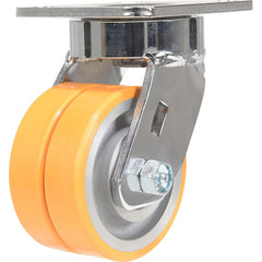 Vestil - Standard Casters; Mount: With Holes ; Style: Swivel ; Wheel Diameter: 4 (Inch); Wheel Width: 2 (Inch); Overall Height (Inch): 5-1/2 ; Load Capacity (Lb.): 1000.000 - Exact Industrial Supply