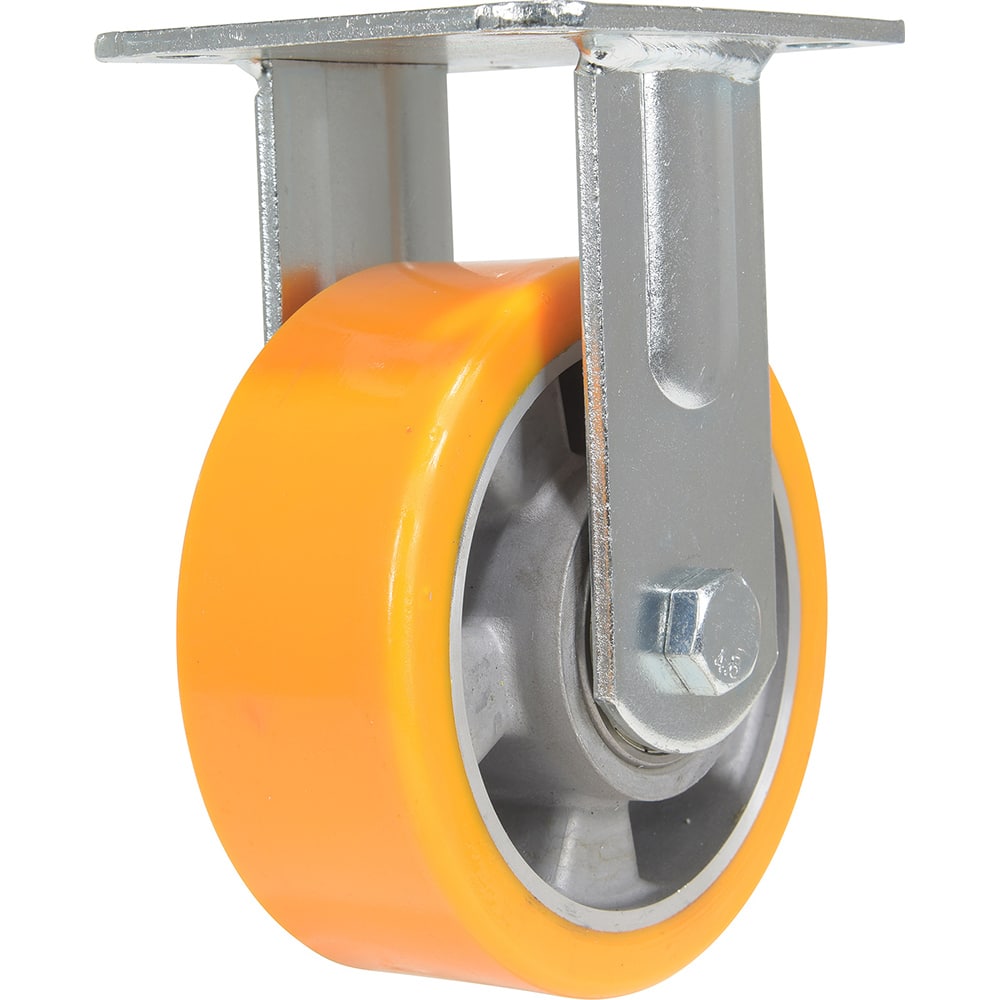 Vestil - Standard Casters; Mount: With Holes ; Style: Rigid ; Wheel Diameter: 5 (Inch); Wheel Width: 2 (Inch); Overall Height (Inch): 6-1/2 ; Load Capacity (Lb.): 990.000 - Exact Industrial Supply