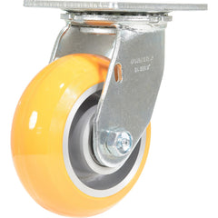 Vestil - Standard Casters; Mount: With Holes ; Style: Swivel ; Wheel Diameter: 5 (Inch); Wheel Width: 2 (Inch); Overall Height (Inch): 6-1/2 ; Load Capacity (Lb.): 1200.000 - Exact Industrial Supply