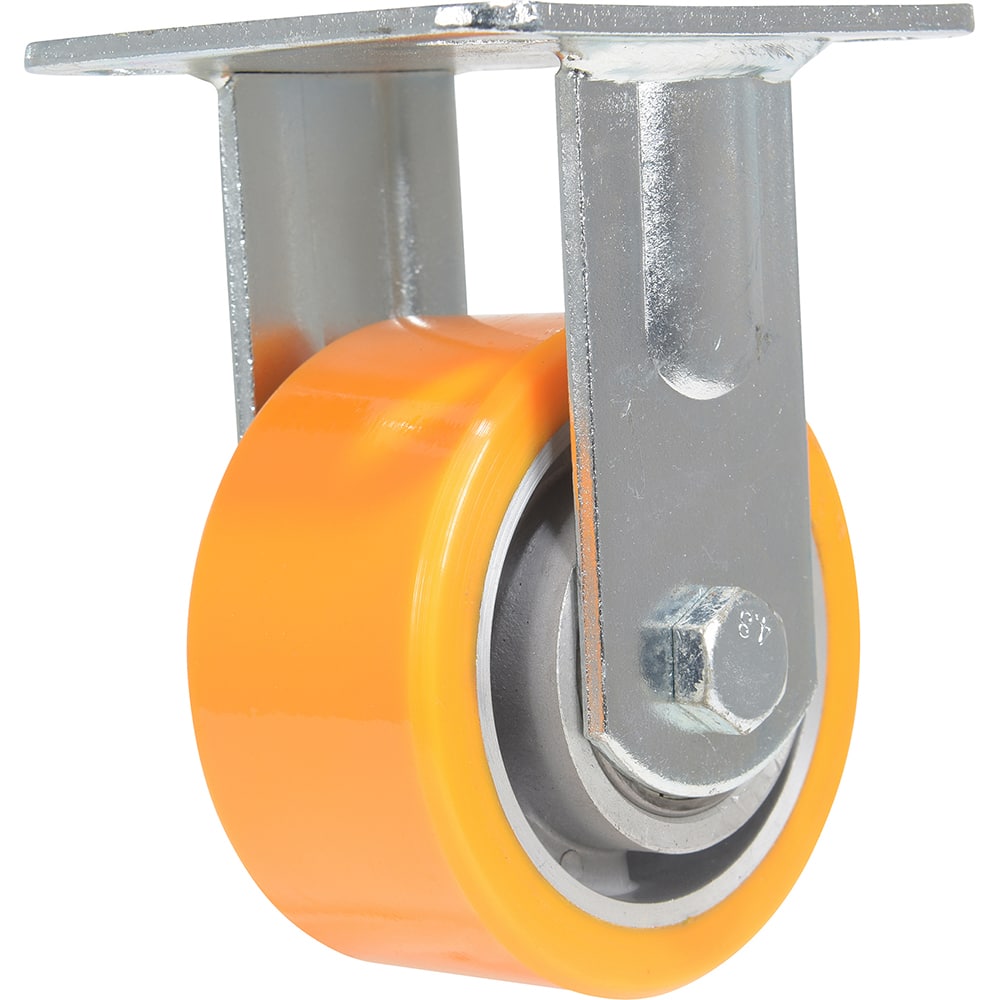 Vestil - Standard Casters; Mount: With Holes ; Style: Rigid ; Wheel Diameter: 4 (Inch); Wheel Width: 2 (Inch); Overall Height (Inch): 5-1/2 ; Load Capacity (Lb.): 660.000 - Exact Industrial Supply