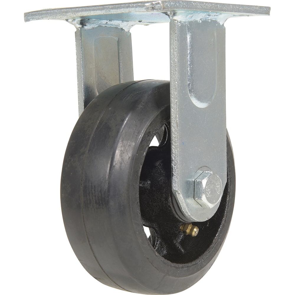 Vestil - Standard Casters; Mount: With Holes ; Style: Rigid ; Wheel Diameter: 5 (Inch); Wheel Width: 2 (Inch); Overall Height (Inch): 6-1/2 ; Load Capacity (Lb.): 440.000 - Exact Industrial Supply