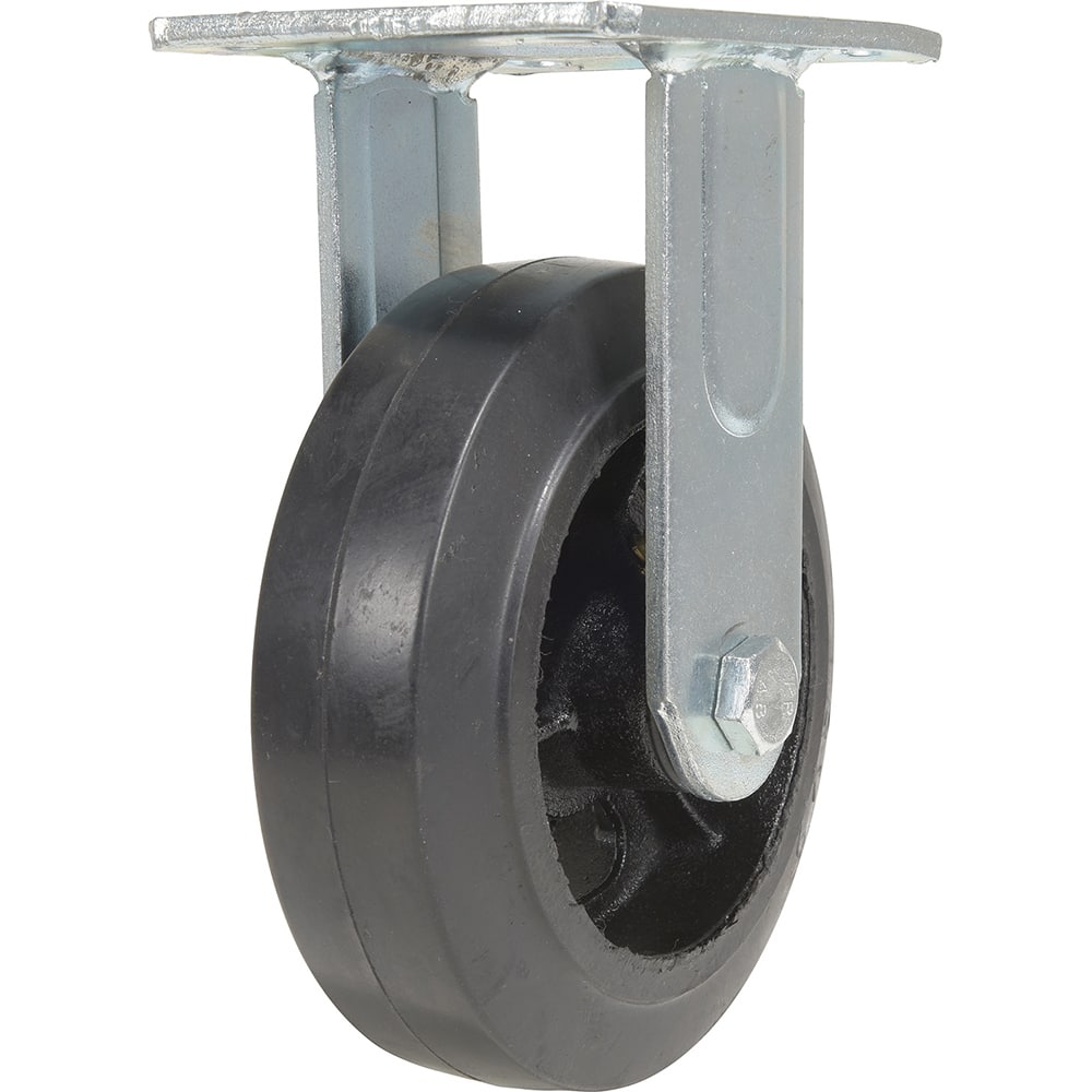 Vestil - Standard Casters; Mount: With Holes ; Style: Rigid ; Wheel Diameter: 6 (Inch); Wheel Width: 2 (Inch); Overall Height (Inch): 7-1/2 ; Load Capacity (Lb.): 507.000 - Exact Industrial Supply