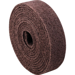 PFERD - Non-Woven Rolls; Abrasive Material: Aluminum Oxide ; Roll Width (Inch): 4 ; Overall Length (Feet): 30.00 ; Grade: Coarse ; Roll Color: Dark Tan ; Roll Width (Decimal Inch): 4 - Exact Industrial Supply