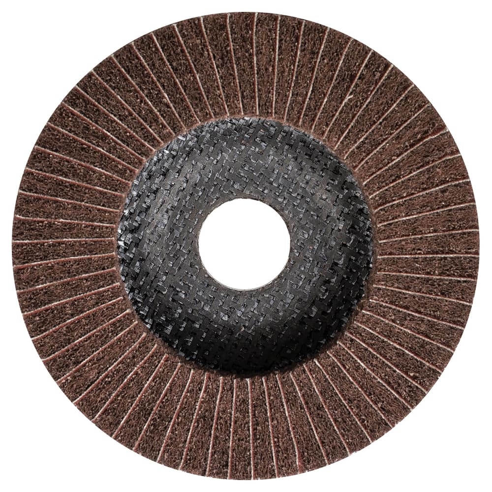 PFERD - 4-1/2 x 3/4" Aluminum Oxide Deburring Disc - Exact Industrial Supply