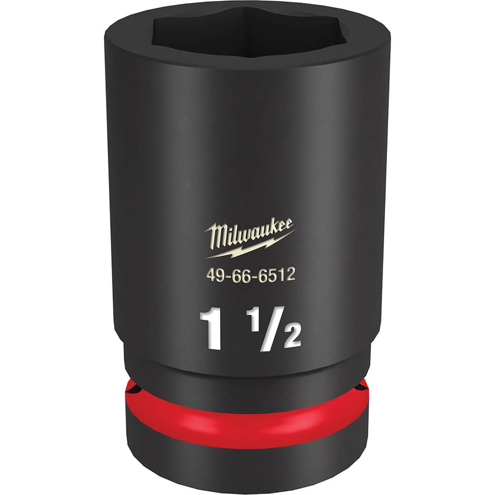 Impact Socket: 1″ Drive 6-Point