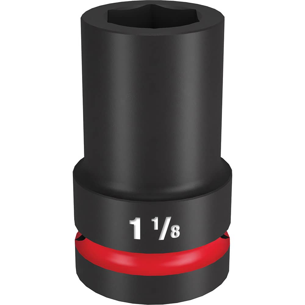 Impact Socket: 1″ Drive 6-Point