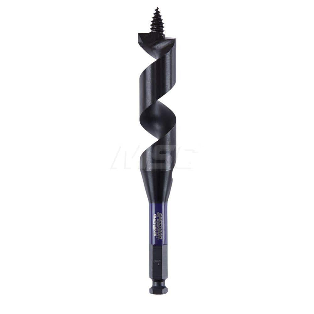 Auger & Utility Drill Bits; Shank Diameter (Inch): 3.0000; Shank Size (Inch): 3.0000; Coating: Oxide; Hole Diameter (Inch): 1.0000; Flute Length (Inch): 5 in; Overall Length (Inch): 7.50; Overall Length: 7.50; Shank Diameter: 3.0000