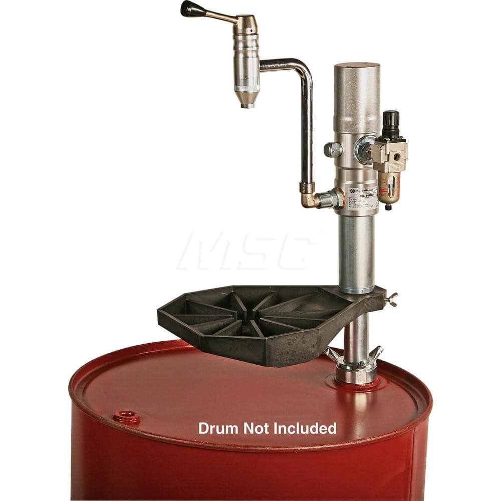 Drum Pump: 5 GPM, Oil Lubrication, Steel