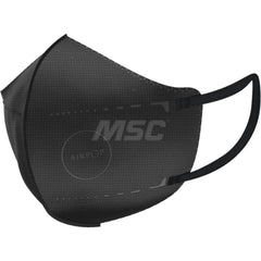 Disposable Nuisance Mask: Contains Nose Clip, Black, Size Universal AIRPOP KN95 Earloop Face Masks