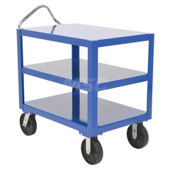 Utility Cart: Steel, Blue