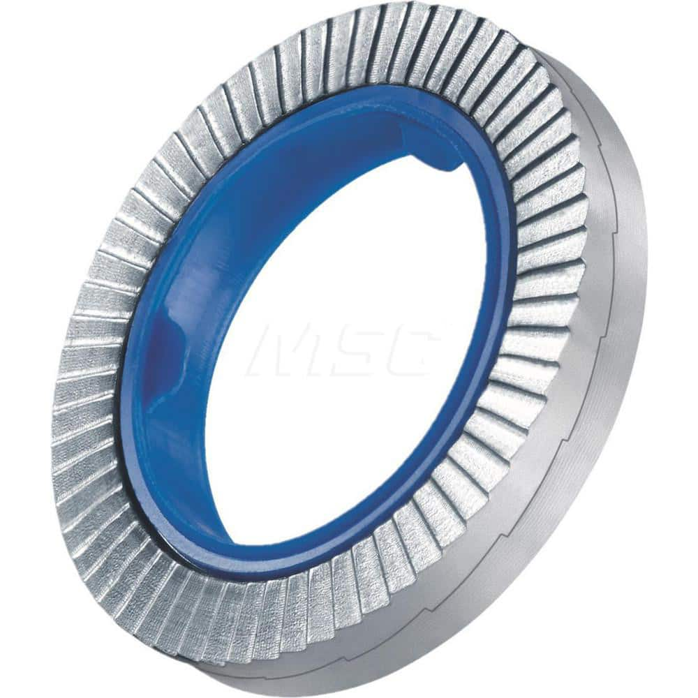 Wedge Lock Washers; Thread Size: 3/8″; Material: Steel; Inside Diameter: 10.5; Outside Diameter: 21; Finish: Zinc Plated