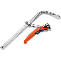 Sliding Arm Bar Clamp: 8″ Max Capacity, 3-1/2″ Throat Depth