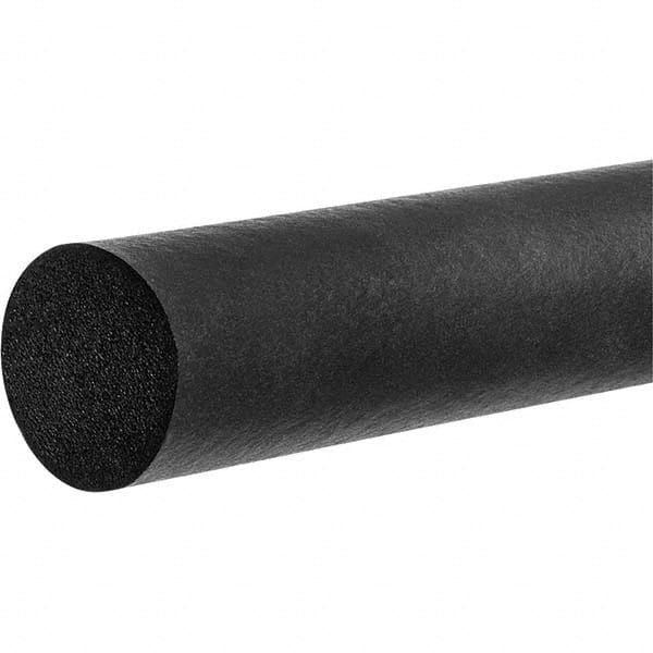 Rubber & Foam Cord; Material: Neoprene Foam; Diameter (Inch): 1/8; Length (Feet): 30.0 ft; 30; System of Measurement: Inch; Shape: Round; Cell Type: Closed; Overall Length: 30.0 ft; Color: Black; Thickness (Decimal Inch): 0.1250; Coil Length (Feet): 30; M