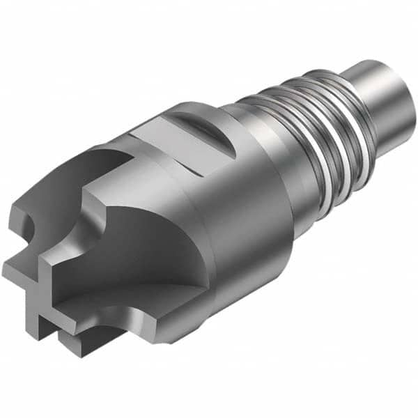 Sandvik Coromant - Corner Rounding End Mill Heads Material: Solid Carbide Connection Type: E12 - Caliber Tooling