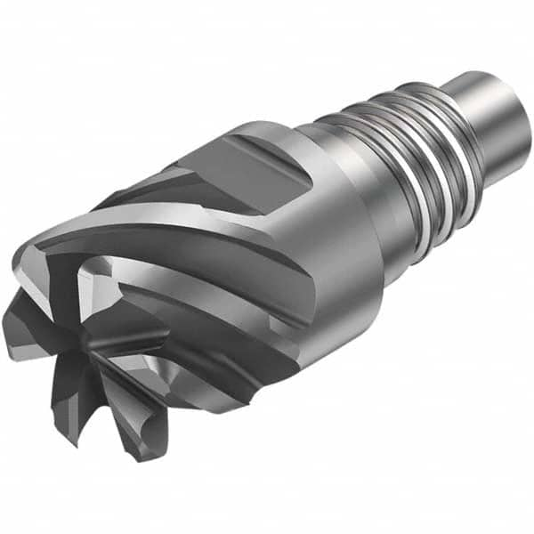 Sandvik Coromant - Corner Radius & Corner Chamfer End Mill Heads Mill Diameter (mm): 10.00 Mill Diameter (Decimal Inch): 0.3937 - Caliber Tooling