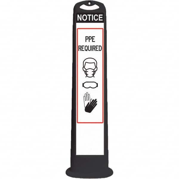 PRO-SAFE - Traffic Barrels, Delineators & Posts Type: Vertical Panel Material: HDPE - Caliber Tooling